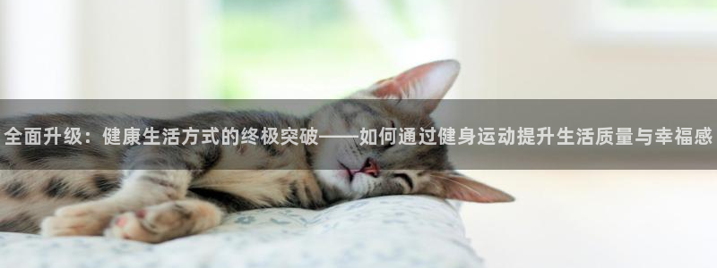 全面升级：健康生活方式的终极突破——如何通过健身运动提升生活质量与幸福感
